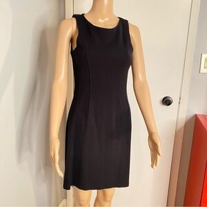 Elegant Black Sleeveless Dress